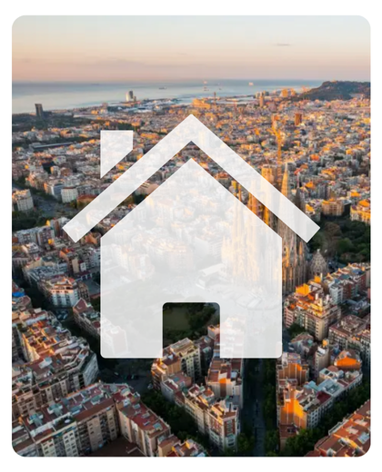 Icono de casa y Barcelona